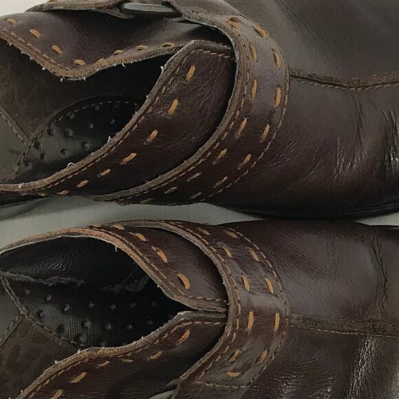 BOC Brown Slip On Clogs/Mules - Picture 6 of 9